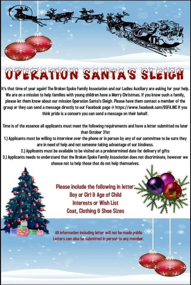 Operation Santa‘s Sleigh flyer