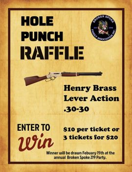 HOLE PUNCH RAFFLE